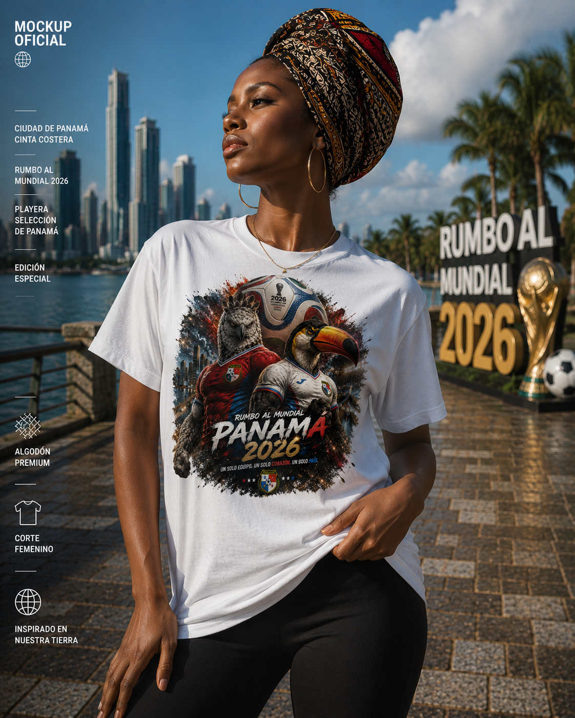 Playera Panamá 2026 – Edición Especial-C008