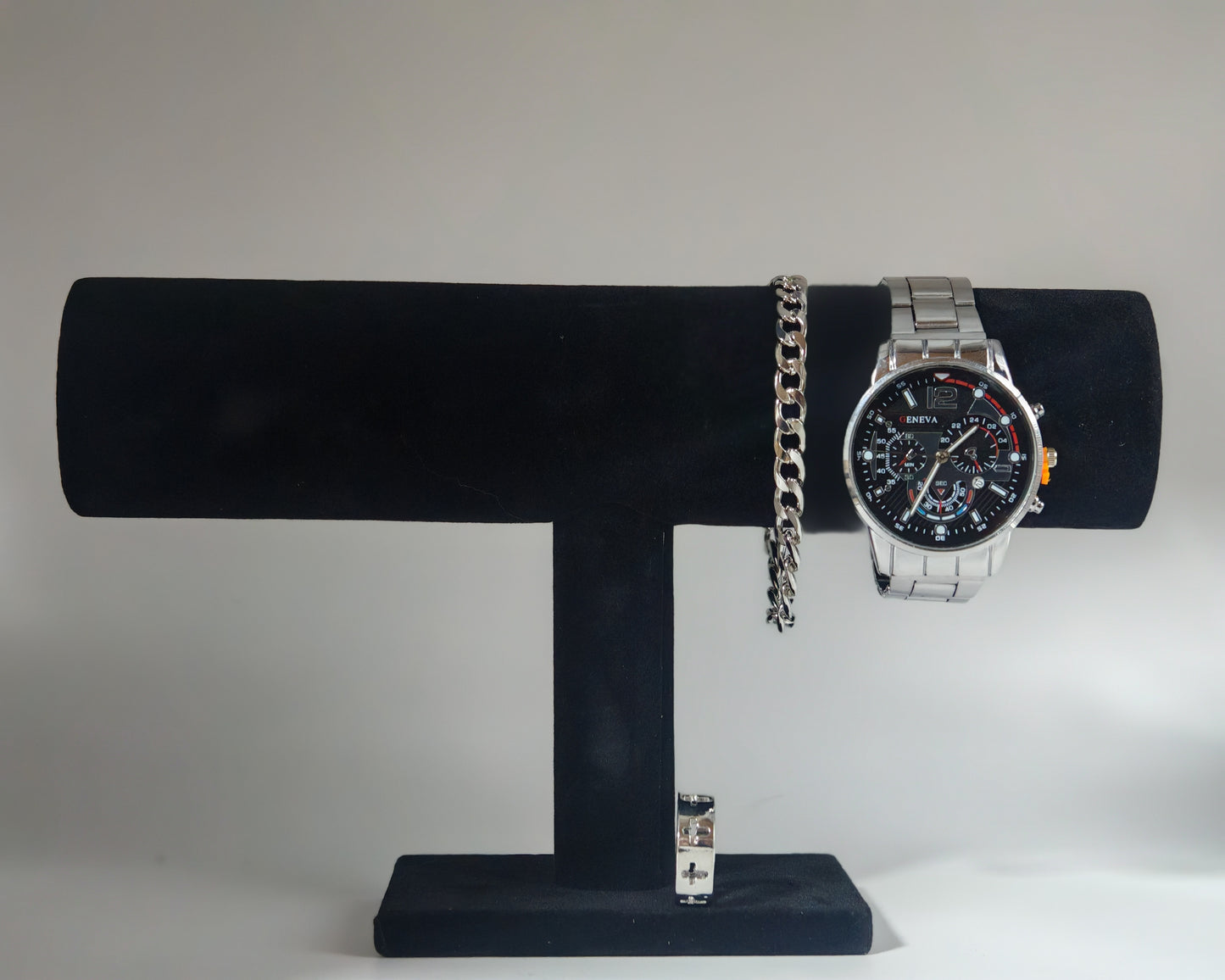 Set De Collar, Pulsera, Reloj Y Anillo