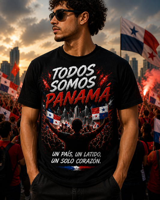 👕 Playera Todos Somos Panamá-C001