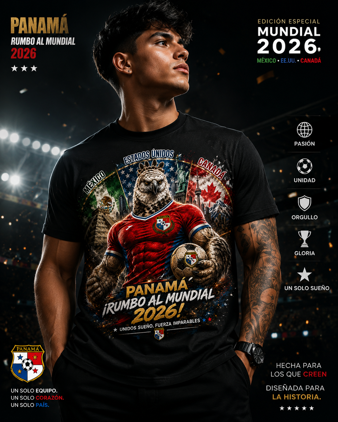Playera Panamá Rumbo al Mundial 2026 – Edición Especial-010