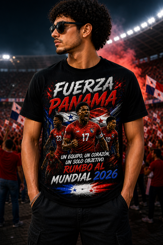💪 Playera Fuerza Panamá-C005