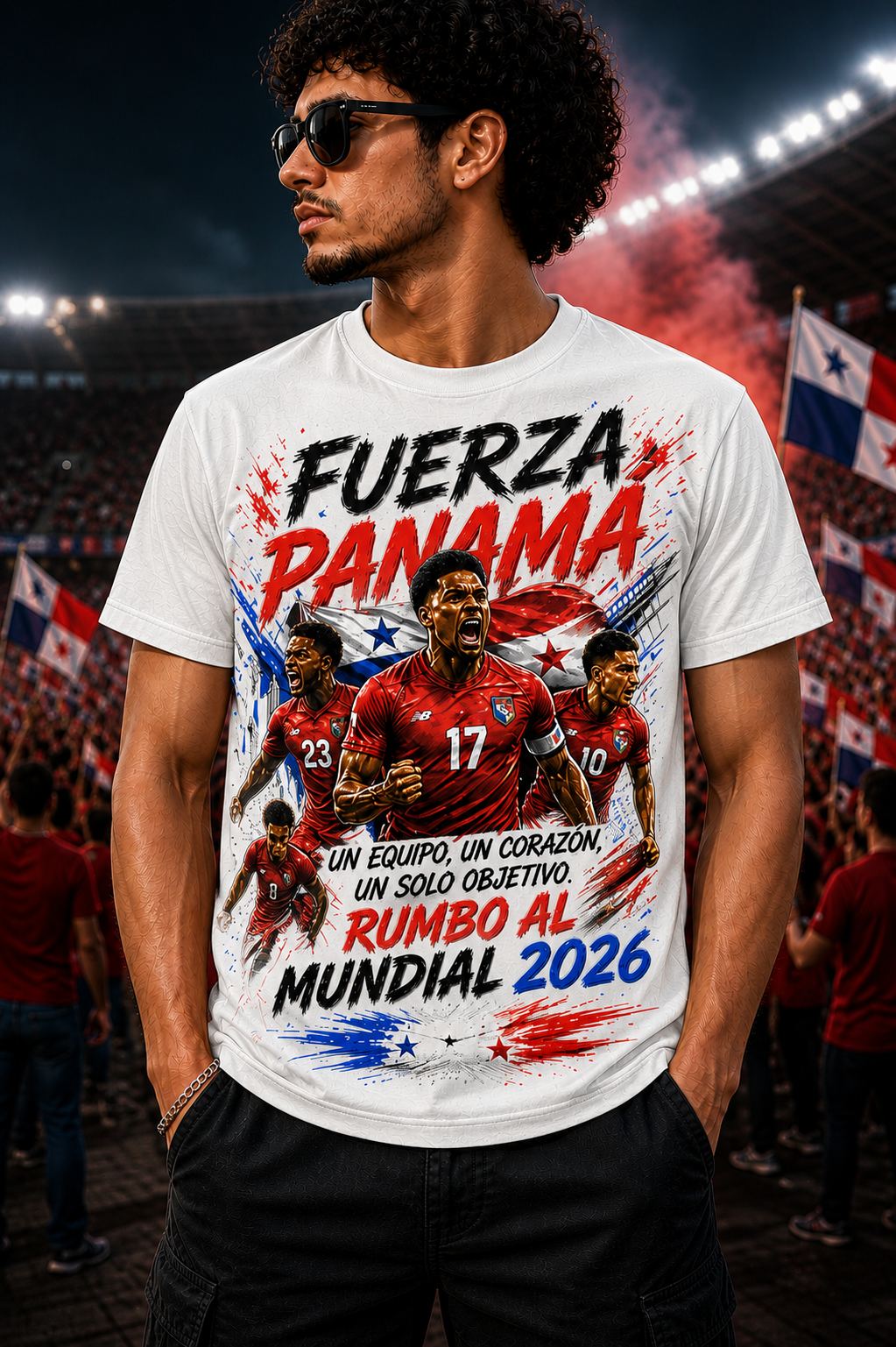 💪 Playera Fuerza Panamá-C005
