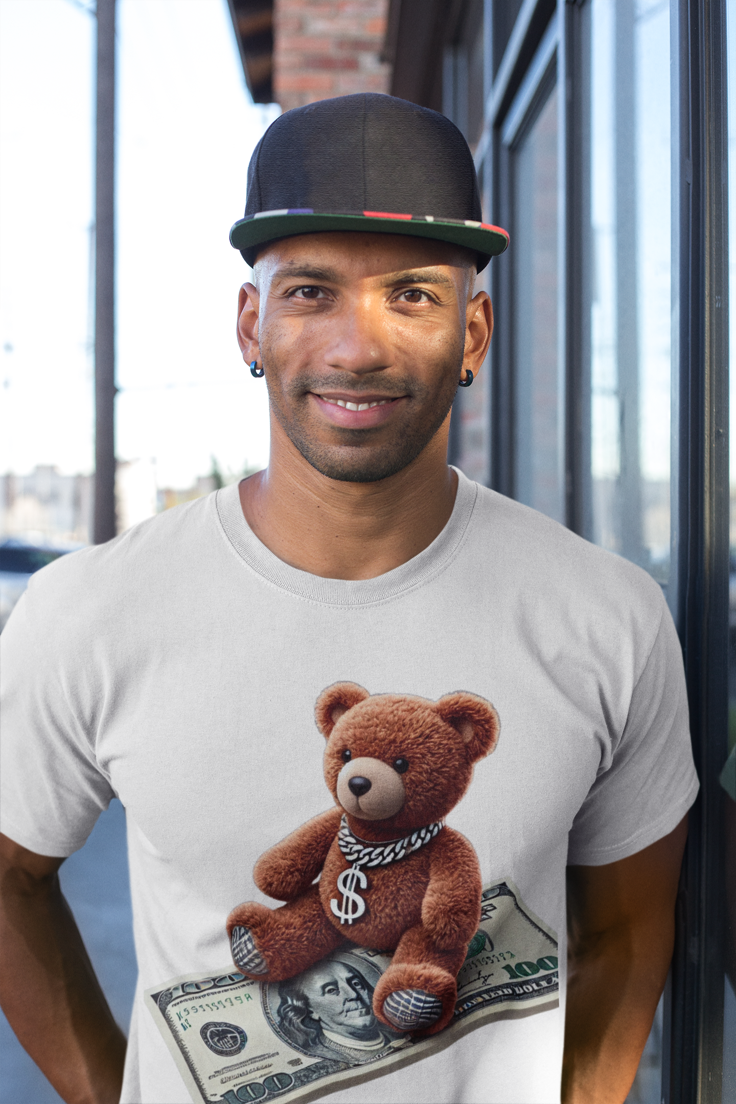 Dollar Bill Teddy Bear-A001