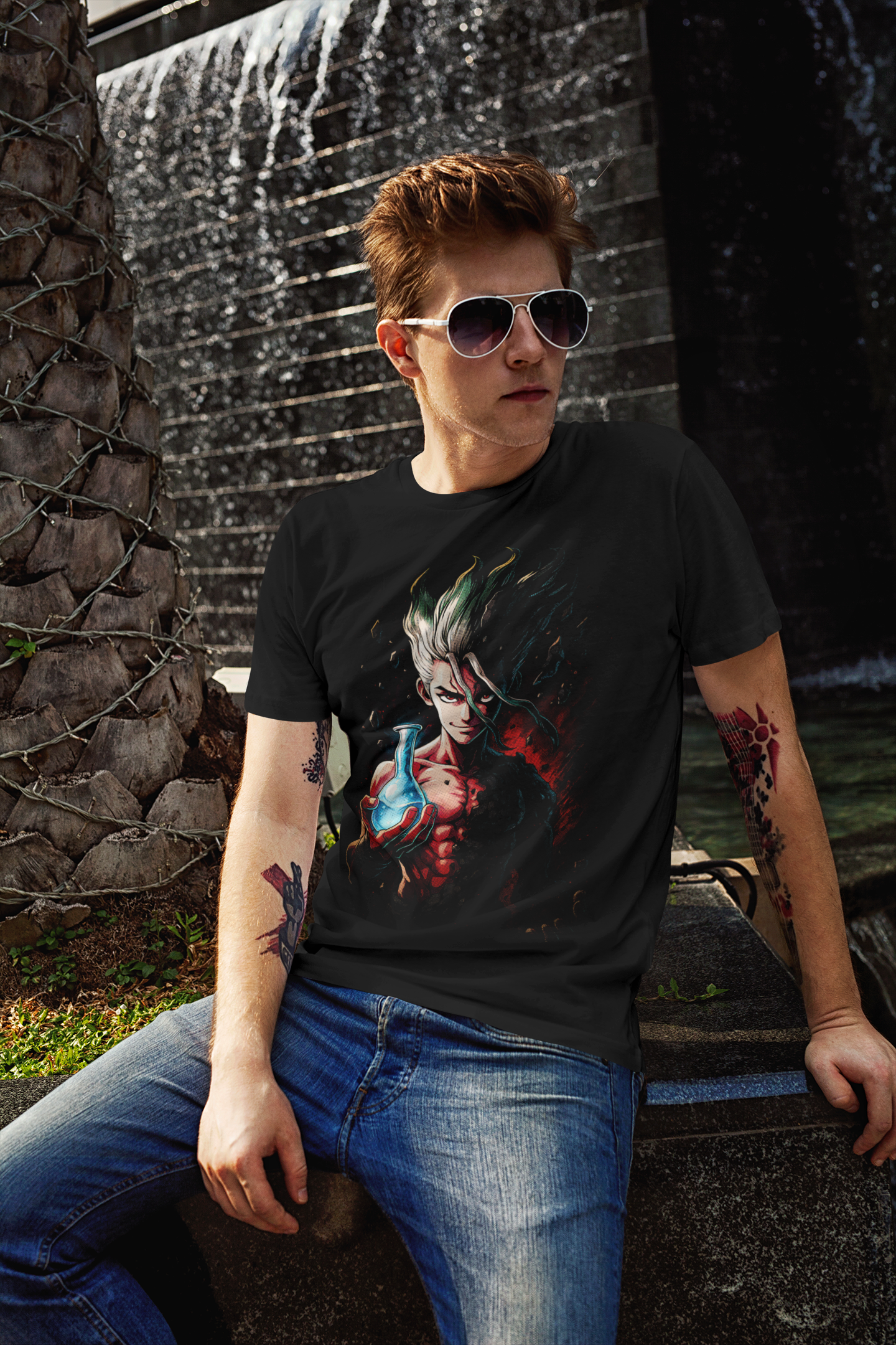 Camiseta Anime-B002