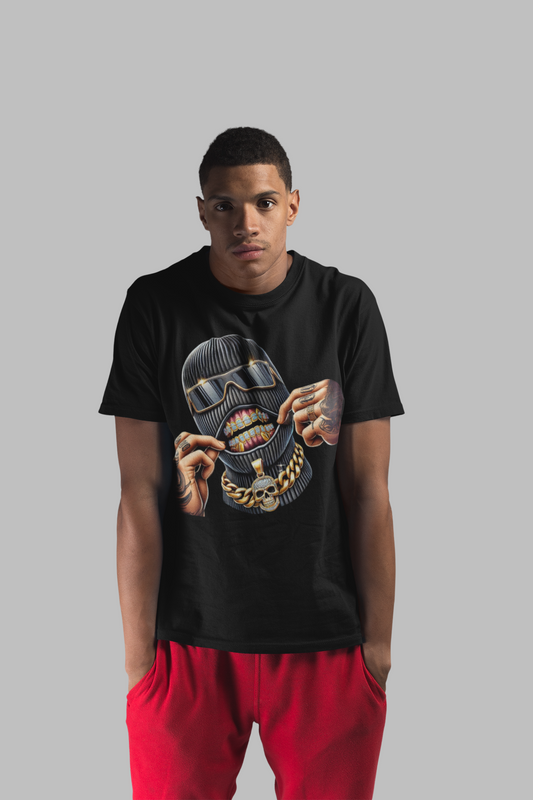 Tshirt Skull Diamonds-A009